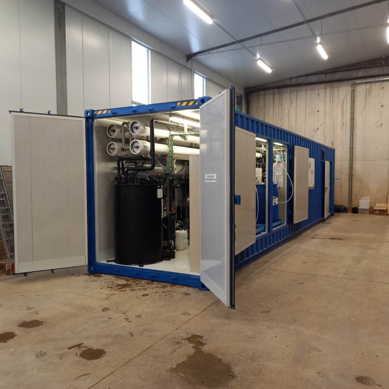 Pilootinstallatie UF-RO Cooreman
