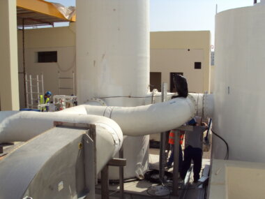 At the Ain Khalid development in West Doha, IPEC delivered an odour control system for a sewage pumping station located in a sensitive area.