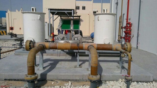 Ipec odour systems use duty-standby trains with prefiltration, droplet separation, ventilation and activated carbon treatment.