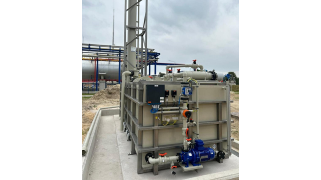 Multistage Trevi gas scrubber for the removal of ethylene oxide (EO/EtO)