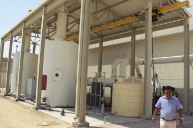 Activated Ipec carbon odour control for Sabah Al Ahmad Sea City