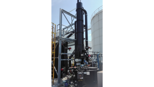 Oxidative scrubber for H₂S, formaldehyde and NOₓ removal