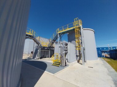 UFRO container installed at site
