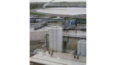 Dual denitrification, sand filtration, water reuse loop, sludge separation