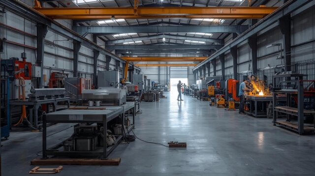 Metalworking facility with pickling, plating and cooling water processes